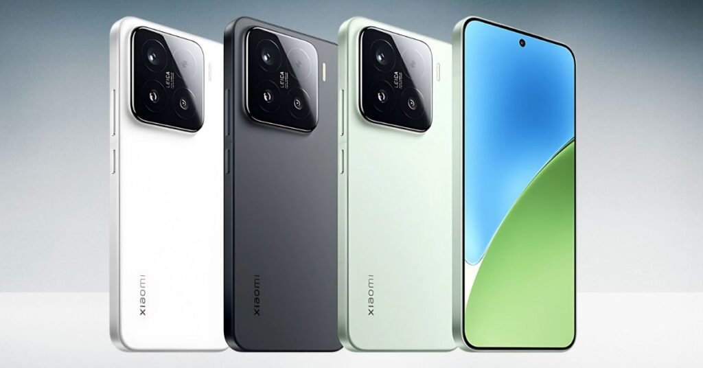 Xiaomi 15 smartphone color options design 2025