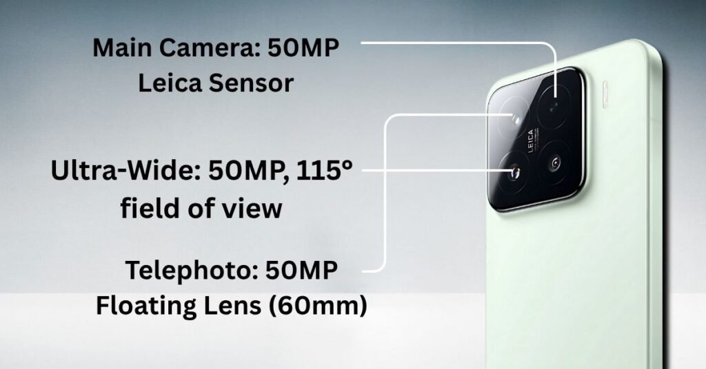 Xiaomi 15 smartphone camera pixels
