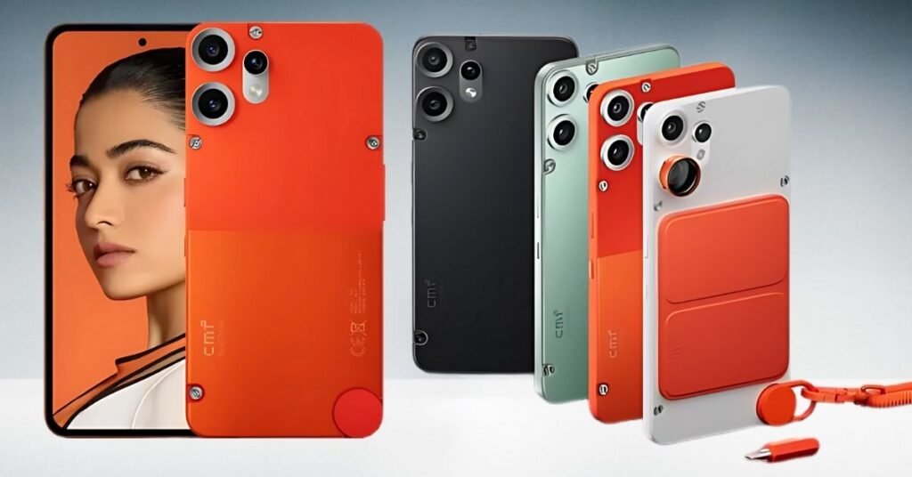 CMF Phone 2 pro back and front design 
